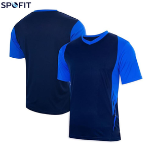 New Customized Logo Quick Dry Custom Soccer Football Jersey Training Sports Wears 100% Polyester Breathable Soccer Jersey - Product Image 3