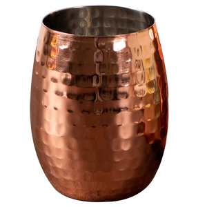 Jarra de Cerveza de Acero Inoxidable de 18 oz con Revestimiento de Cobre – Vaso de Vino Metálico Ecológico con Tapa para Uso en Exteriores, Viajes y Fiestas - Product Image 4