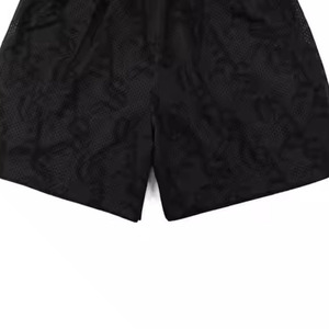 Single Layer Breathable Quick Dry Custom Print Men's Canvas <b>Mesh</b> <b>Short</b> High Quality Waterproof Eco-Friendly Sports Gym Casual - Product Image 2