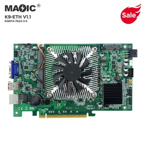 K9 + K10 55mm 간격 라이저 카드 B75 칩셋 <span class=keywords><strong>DDR3</strong></span> 1 ~ 8 GPU PCIe <span class=keywords><strong>PCI</strong></span> Express x8 슬롯 그래픽 카드 마더 보드 - Product Image 3