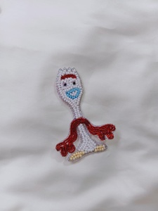 Custom Pig Animal Beaded <b>Patch</b> Handmade Chenille Fabric PU Sequin Embroidery Applique <b>Sew</b>-<b>On</b> for Clothing Accessories and Crafts - Product Image 4