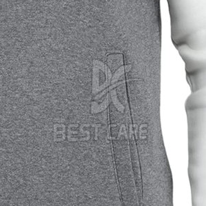 Survêtements zippés pour hommes de haute qualité, sur mesure, couleur et design personnalisés, prix abordable, vente en gros, respirants - Product Image 6