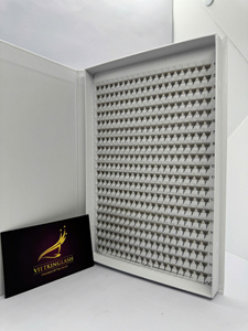 Pestañas Premade Wispy Volume Fans, Negro Mate, Cachemira, Base Suelta Promade, Base Puntiaguda XXL, Caja Grande, Mini XL, Venta al por Mayor, OEM - Product Image 2