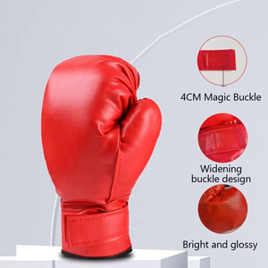 Guantes de Boxeo, Guantes de MMA, Guantes de Entrenamiento de Dedos Completos, Guantes de Combate para Hombres y Mujeres, Guantes de Boxeo Profesionales con Logotipo Personalizado - Product Image 2