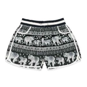 Shorts de plage pour femmes avec protection solaire UV, impression numérique, respirant, logo personnalisé, cordon de serrage réglable - Product Image 4