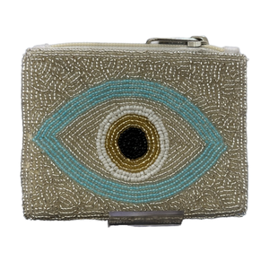 Ladies Evil Eye Beaded Evening Clutch <b>Bag</b> Luxury Envelope Beaded Kids Coin <b>Bag</b> for <b>Women</b> Bohemian <b>Women</b> Messenger <b>Bag</b> From India - Product Image 1