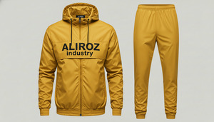 Chaqueta Deportiva Impermeable con Logotipo Personalizado en la Parte Delantera, Trajes Deportivos Casuales para Exteriores, Ligeros - Product Image 2
