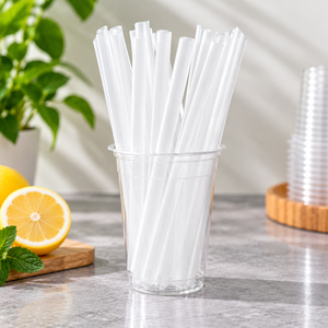 <b>Biodegradable</b> <b>Paper</b> Straws 200mm 8mm Inner Diameter Minimalist Style for Giveaways - Product Image 4