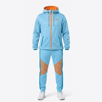 Survêtement Softshell à Capuche avec Fermeture Éclair, Veste et Pantalon, Tenue Personnalisée par Sublimation pour Équipes de Cheerleading et de Danse, Uniforme d'Entraînement OEM