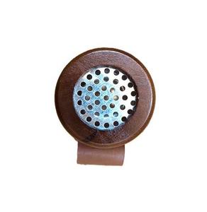 Wholesale <b>Mini</b> Wooden Bakhoor Burner Set Magnetic Stainless Steel Dish Incense Censer with Leather Pull Handle - Product Image 4