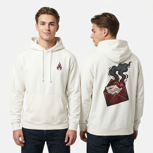 Sweat à capuche personnalisé avec strass pour homme, motif toile d'araignée 'Forever Love', effet délavé, style streetwear, fournisseur fabricant - Product Image 6