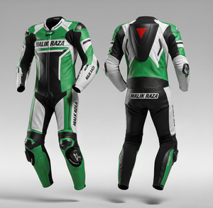 Combinaison de moto sur mesure en cuir de vache de montagne de 1,3 mm |   Protection de niveau 2 CE |   Équipement de sécurité Série Elite 2026 - Product Image 2