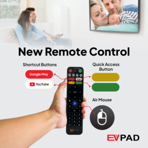 Evpad 11P IP TV Box Android 12 4G 64G Quad Core 4K Resolución Dual Band WiFi para 5,0 - Product Image 6