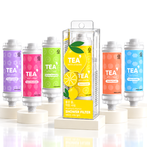 Filtro de Ducha con Vitamina C 'TEA' Hecho en Corea, Aroma Premium a Limón Soleado, Cuidado de la Piel y el Cabello, OEM, ODM, Etiqueta Personalizada - Product Image 1