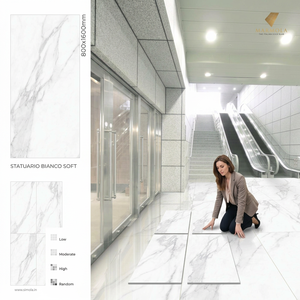 Dalles de carrelage en porcelaine brillante Pulpis Verde 800x1600mm 9mm, résistantes aux acides, antibactériennes, pour revêtements de sol et murs intérieurs de luxe - Product Image 4