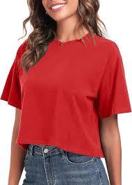 Crop Slim Fit Winter Women's Y2K Style O-Neck <b>Half</b> Sleeves Soft Breathable Printed Eco-Friendly <b>Button</b> Polyester T-<b>Shirt</b> STELLAR - Product Image 2