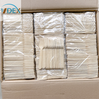 Fourchette en bois de qualité supérieure 160mm Emballage 50pcs Produit écologique et pratique pour une utilisation à emporter