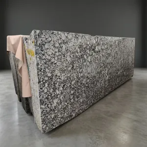 Elegant Ice Blue Granite Premium Natural <b>Stone</b> with Elegant Blue Pattern for Flooring Wall Panels Kitchen Islands and Modern - Product Image 2