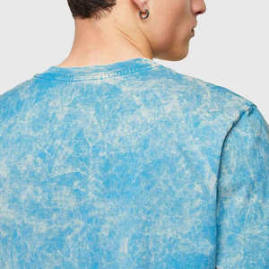 Camiseta de Alta Calidad del Fabricante, con Logotipo de Marca Propia Personalizado, Camiseta Vintage Lavada, Lavado Ácido, Desgastada, 100% Algodón - Product Image 6