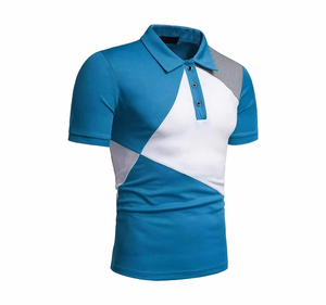 Chemise décontractée pour homme en coton tricoté 100 %, unie, respirante, à manches courtes, boutonnée, pour le bureau, la plage, la mode estivale - Product Image 4