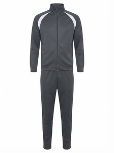 Ensemble de survêtement d'hiver en polyester à capuche pour hommes, écologique, respirant, pantalon de jogging, vêtements de sport personnalisables, vente en gros - Product Image 5