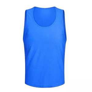Chaleco de Fútbol de Cuello Redondo 100% Poliéster de Alta Calidad 2022 para Adultos, Último Diseño, Servicio OEM, Personalizable, Liso - Product Image 1