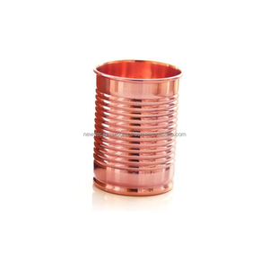 Juego de 2 Vasos de Cobre Puro Ecológicos de 900 ml, Estilo Americano - Product Image 3