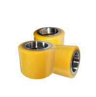 Dashi Nouvelle Offre Spéciale : Ensemble de Roues en Polyuréthane pour Chariot à Palettes Manuel 82x70mm, Roulements 6204, Garantie 1 An, Usage Commercial