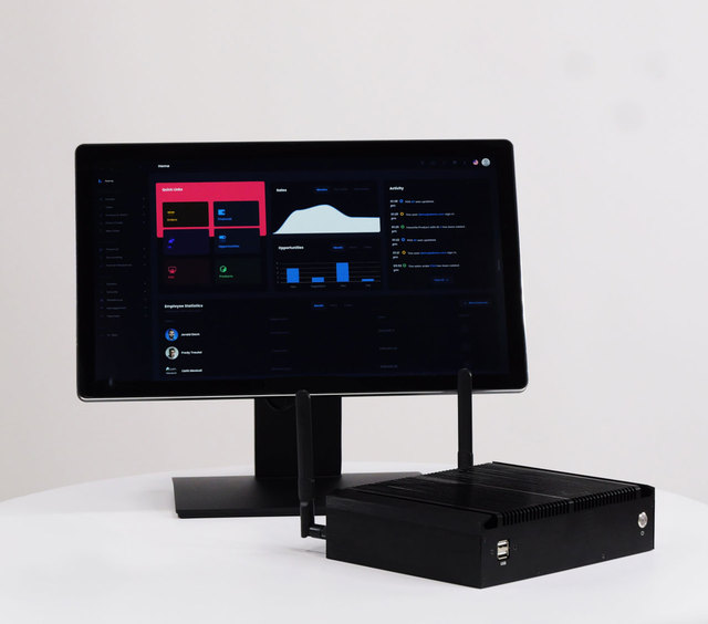 Cheap Micro PC Mini Computer Intel Core I5 1135G7 11th Gen GPOI 2 Dual Lan 6 USB Ubuntu Win 10 11 Fanless Mini Industrial PC
