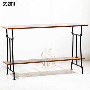 Indian Designer Suren Space SS2011 Latest Unique Style Modern Solid <b>Wood</b> Handcrafted Traditional Design Restaurant <b>Table</b> Hotel - Product Image 1