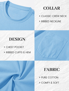 T-shirts imprimés en jersey 100 % coton de qualité supérieure pour hommes, collection été 2026 – Légers et décontractés, style streetwear - Product Image 5