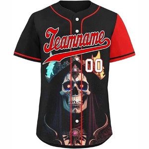 Maillot de baseball personnalisé sublimé avec des coutures durables et des couleurs vives et durables - Product Image 3
