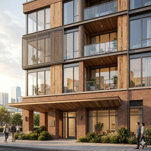 Armoire de chambre à coucher moderne en bois personnalisée JY Project, armoire autoportante en panneaux MDF, organisateur de placard, mobilier du Vietnam - Product Image 1