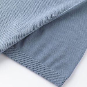 Custom Knit Men'S Polo <b>Shirts</b> Linen Cotton Casual <b>Party</b> <b>Shirts</b> Classic Knitted Striped Polo <b>Shirt</b> - Product Image 5