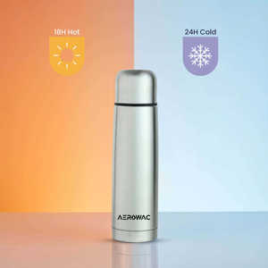 Contenedor Térmico Ligero para Bebidas al Aire Libre con Asa de Agarre Inteligente, Construcción Duradera de Acero Inoxidable, Botella de Vacío Reutilizable - Product Image 2
