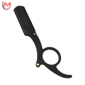 Maquinilla de Afeitar de Seguridad de Acero Inoxidable de Alta Calidad, Estilo Clásico, con Mango Ergonómico, Cuchilla Única Reemplazable para Afeitar la Cara, Cejas y Barba - Product Image 3