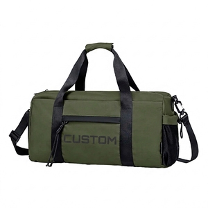 Green Oxford Letter Weekender Travel <b>Duffel</b> <b>Bag</b> String <b>Large</b> Capacity Adjustable Strap Unisex Sports Gym <b>Bag</b> Waterproof - Product Image 1