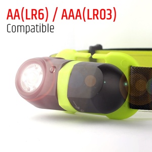 Linterna Frontal LED 3AAA para Camping y Senderismo, 120 Lúmenes, Impermeable IPX4, en Oferta - Product Image 2