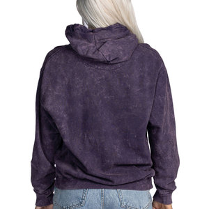 Sudadera con Capucha para Mujer, Estilo Acid Wash, con Cordón Ajustable, de Alta Calidad, Informal, de Invierno, Secado Rápido, Transpirable, 420 GSM, Corte Holgado - Product Image 6