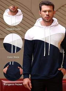 Sudadera con Capucha para Hombre, Gruesa, de Invierno, Mezcla de Poliéster y Algodón, Forro Polar Cálido, Diseño Personalizado, Informal - Product Image 5