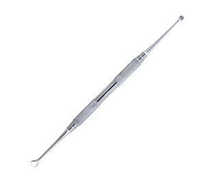 Cureta de Acero Inoxidable para Extracción de Hueso, Raspador Quirúrgico Manual de Doble Extremo, Clase I, Instrumentos Dentales para Implantes y Cirugía Oral - Product Image 3