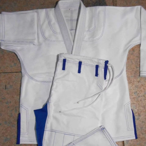 Kimono Unisexe Pré-rétréci en Tissu Perlé pour Entraînement MMA, Karaté, BJJ – Ensemble Personnalisable 2026 avec Logo Frontal - Product Image 2