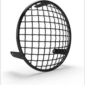 Rejilla de faro delantero negra 1990664 compatible con CASE IH New Holland 580M 580L 590SM 580K 480F Precio de fábrica Crown - Product Image 1