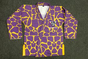 Conjunto de Kimono de Jiu-Jitsu Brasileño con Estampado de Jirafa Morado y Amarillo, Uniforme de Artes Marciales Unisex para Adultos, Corte Regular, Diseño Estampado - Product Image 4
