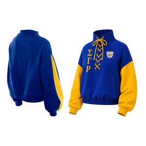 เสื้อสเวตเชิ้ตแขนยาวทรงโอเวอร์ไซส์สำหรับผู้ชาย ผลิตตามสั่ง พร้อมโลโก้และสีที่กำหนดเอง เนื้อผ้าหนา คุณภาพสูง ขายส่ง - Product Image 3