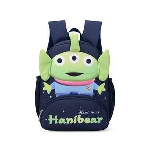 Mochila Escolar Infantil de Dibujos Animados, Impermeable, de Oxford, para Jardín de Niños, de 17 Pulgadas, Ligera, para Niños y Niñas - Product Image 2