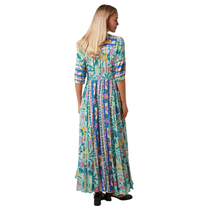Vestido Maxi de Manga Abullonada para Mujer, Elegante para el Verano - Product Image 2