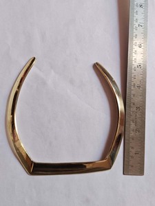 Handmade Gold Angular Open <b>Cuff</b> Necklace Geometric Statement Collar Boho Ethnic Fashion Jewelry Wholesale - Product Image 5