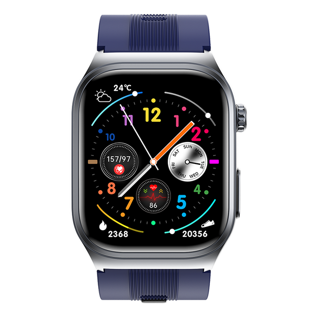 Factory S15 Health Monitoring ECG Smart Watch Fitness Tracker Waterproof Heart Rate Monitor Amoled Screen Smartwatch