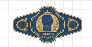 Ensemble de gants de boxe et sac ROH Ring of Honor, ceinture de championnat de lutte en équipe, titre de Taekwondo et Karaté en métal - Product Image 3